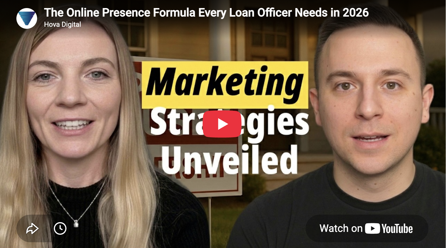 The Digital Loan Officer podcast, Hova Digital, featuring Corie Meredith
